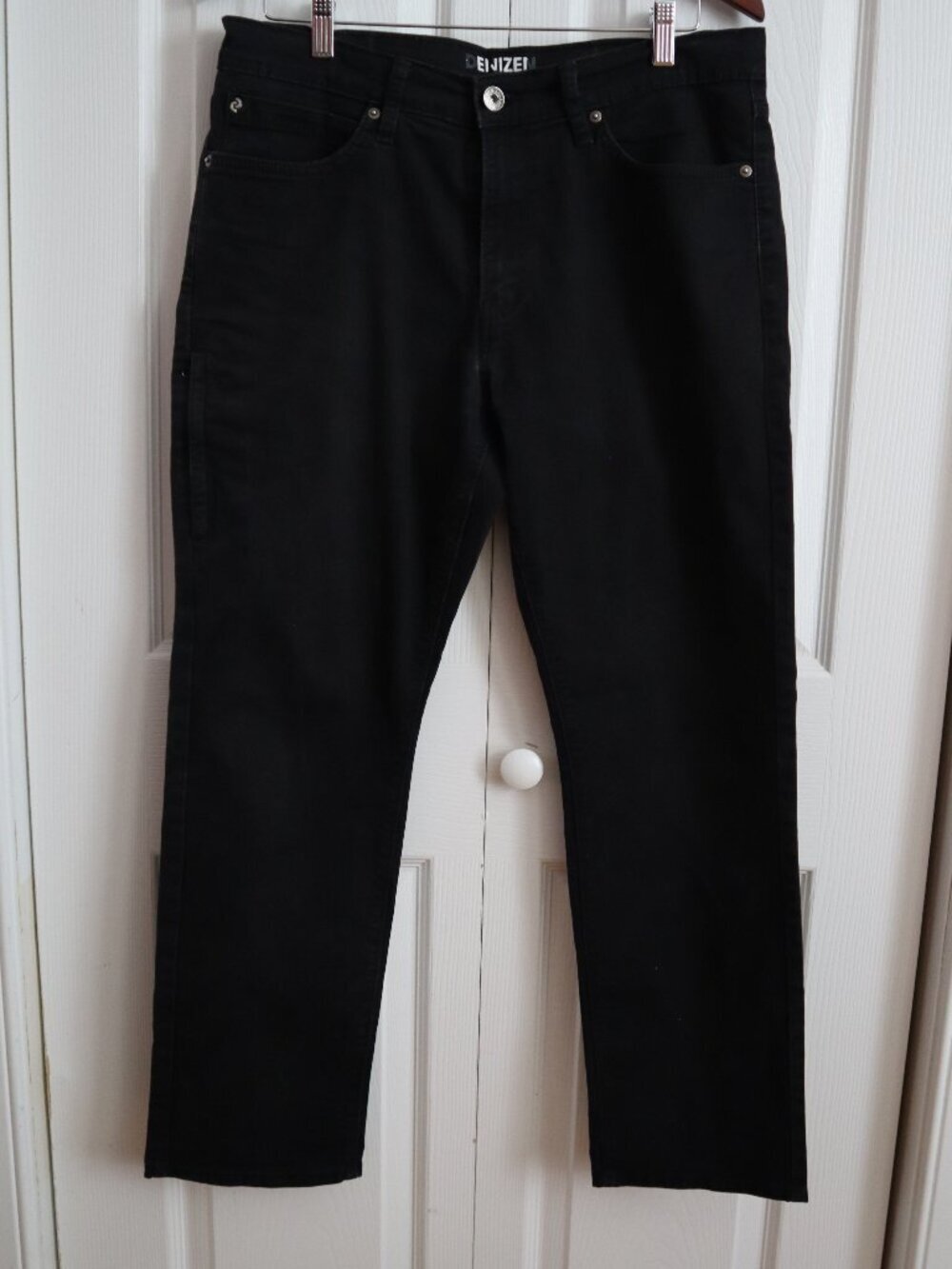 Levis Denizen 231 Athletic Fit Black Pants Men's Sz 33 x 30 98% Cotton